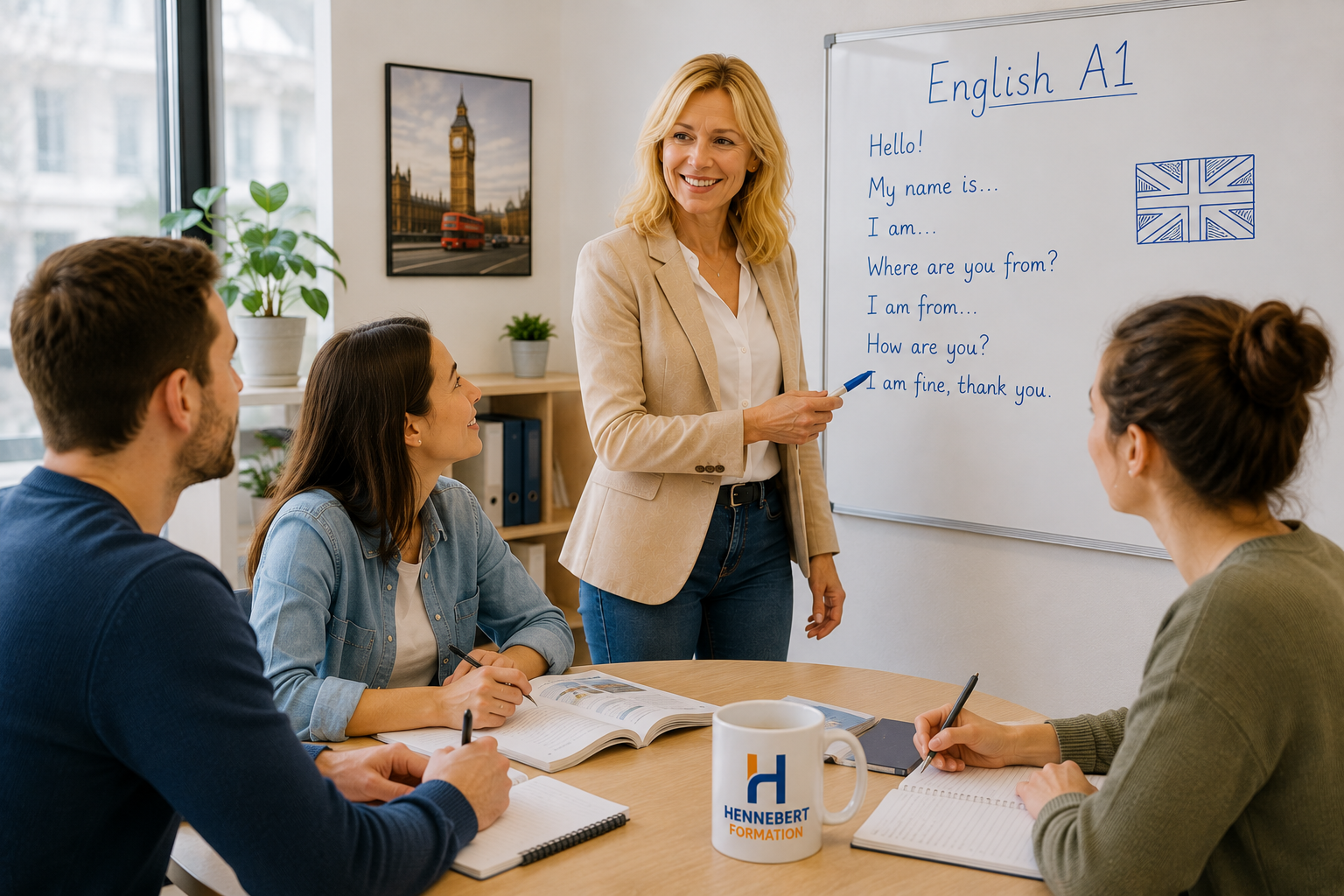 Acquérir les bases de l’anglais Niveau A1