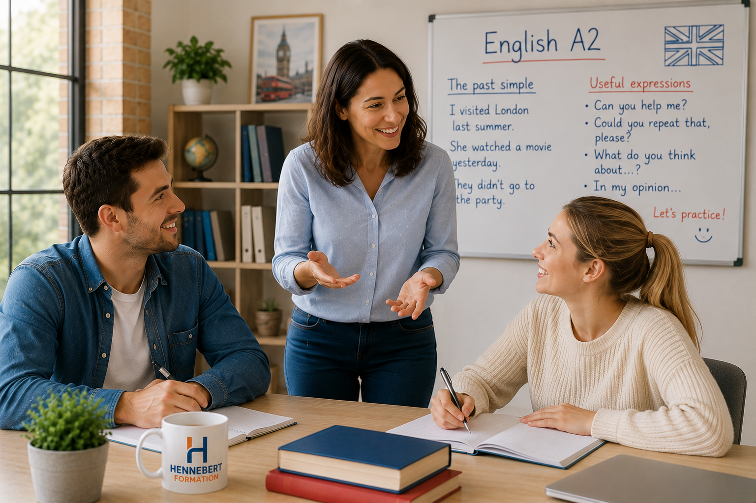 formation anglais a2 proche chartres