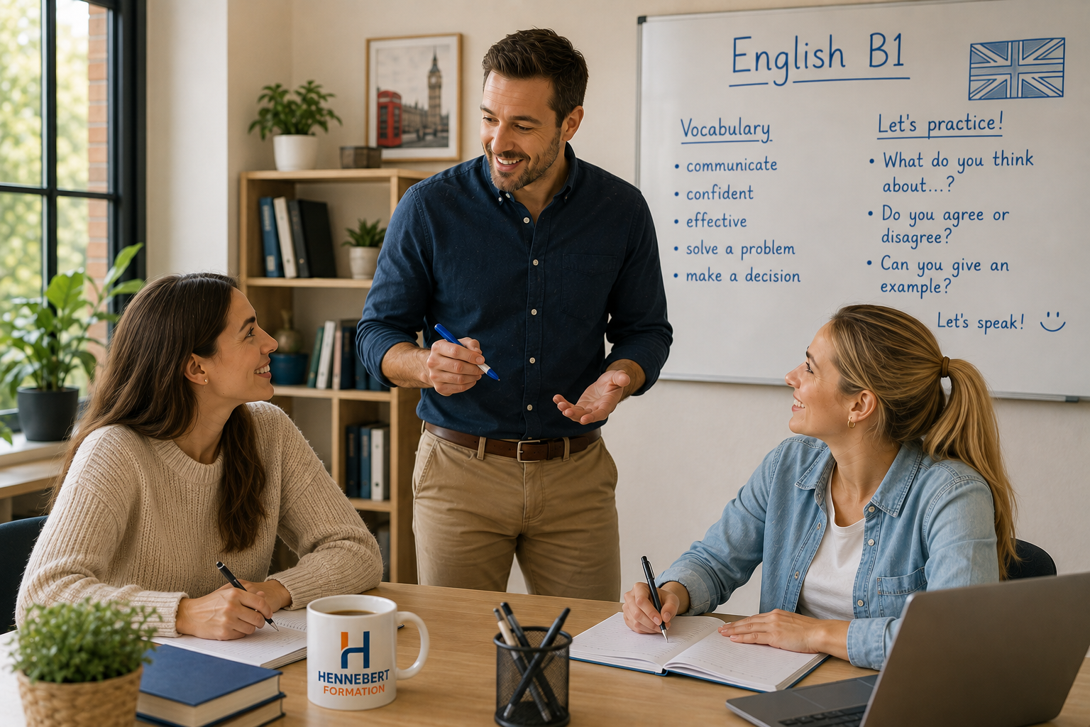 formation anglais b1 proche chartres