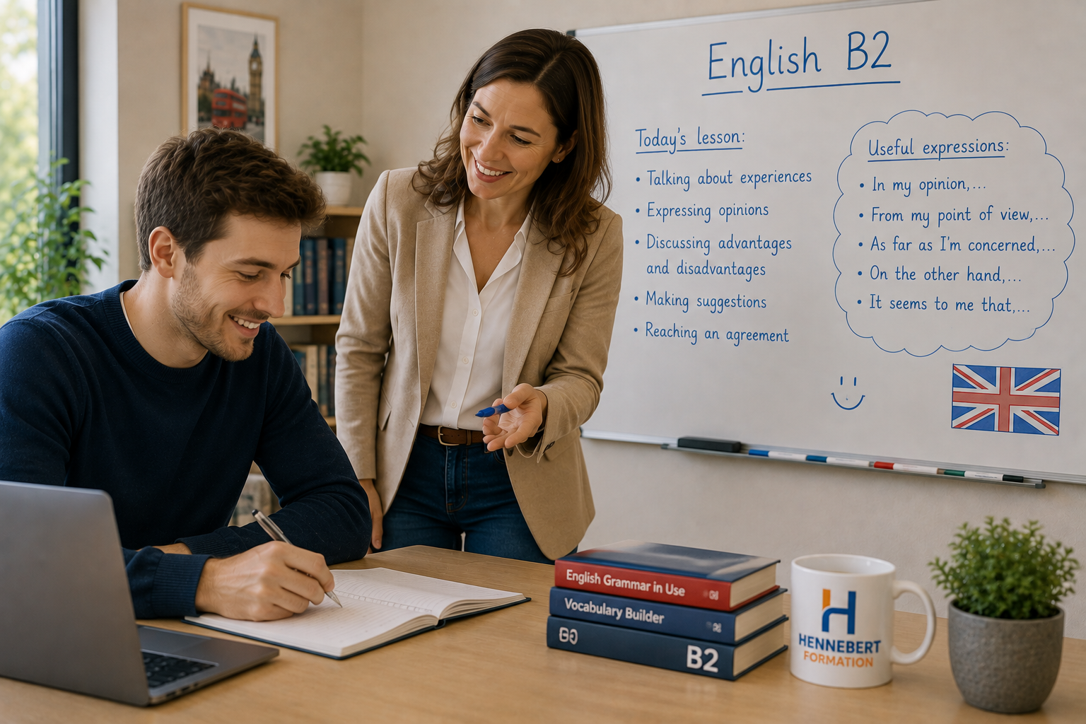 formation anglais b2 proche chartres