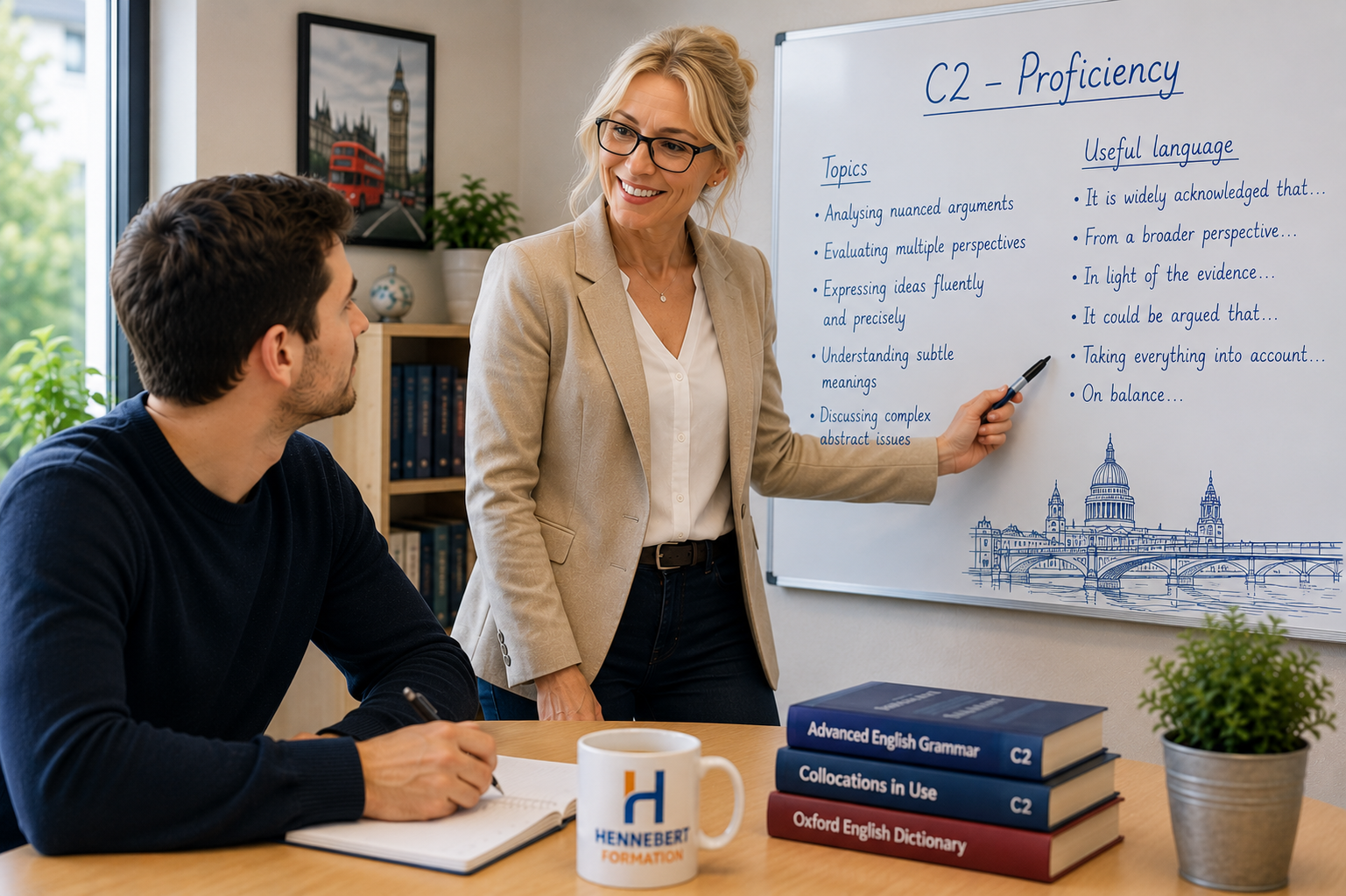 formation anglais C2 proche chartres